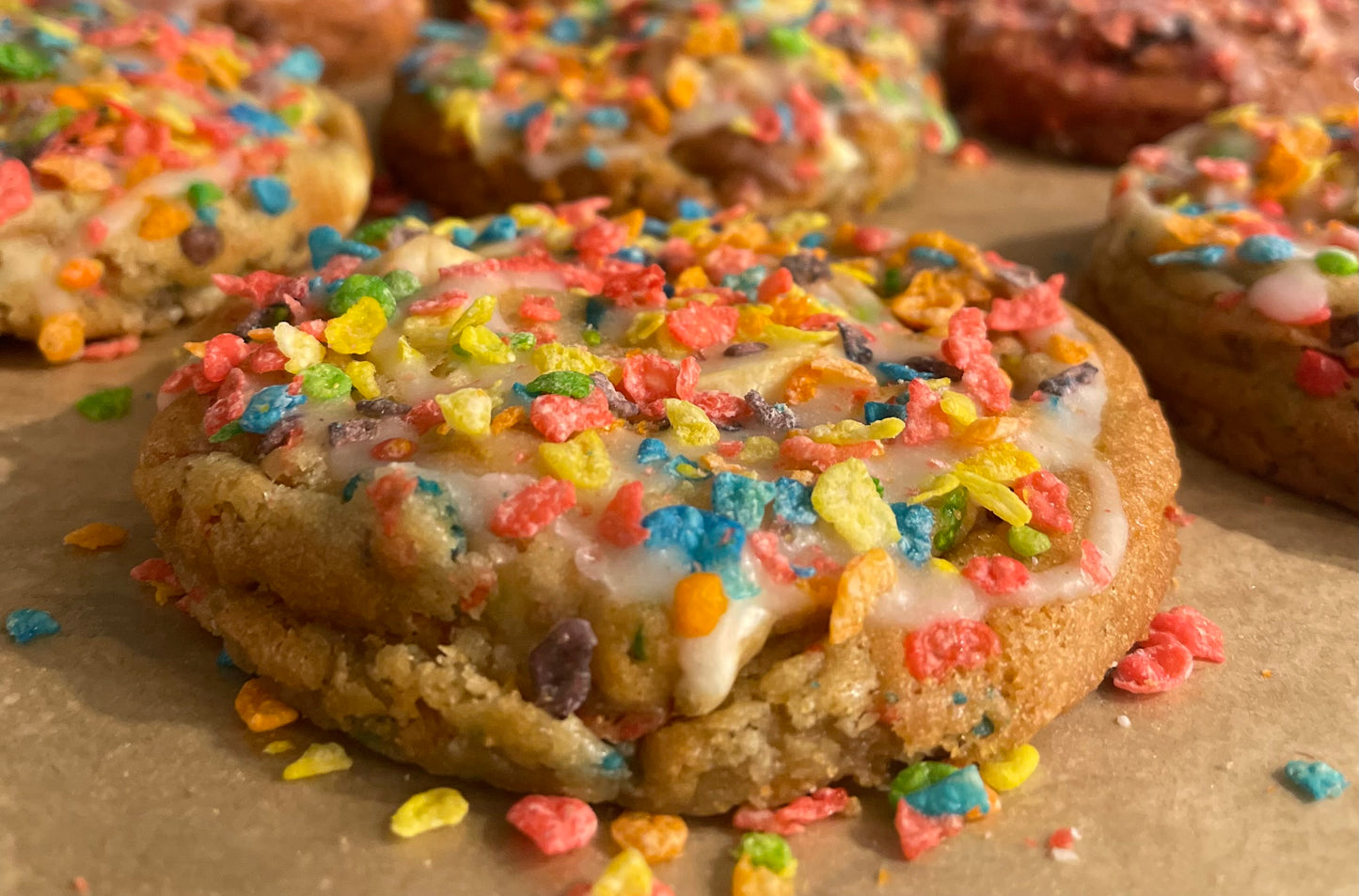 Fruity Pebbles Cookie Box