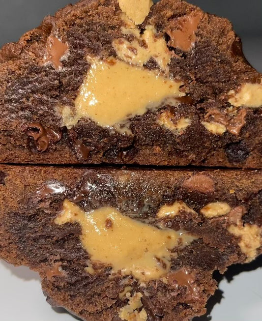 Triple Chocolate Peanut Butter Cookie Box