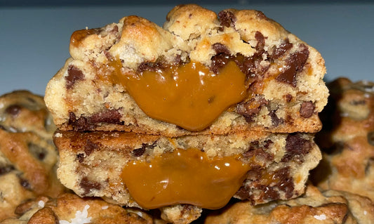 Caramel Chocolate Chip Cookie Box